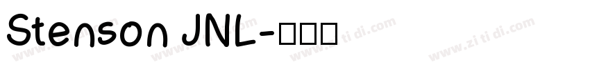 Stenson JNL字体转换